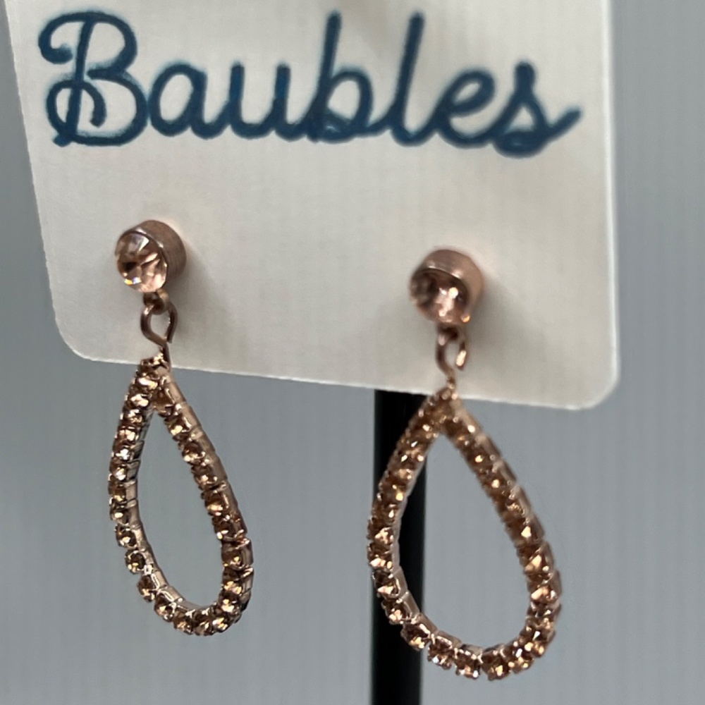 Baubles Chandelier Austrian Crystal Silver Earrings $12 EA or Bundle 3/$20